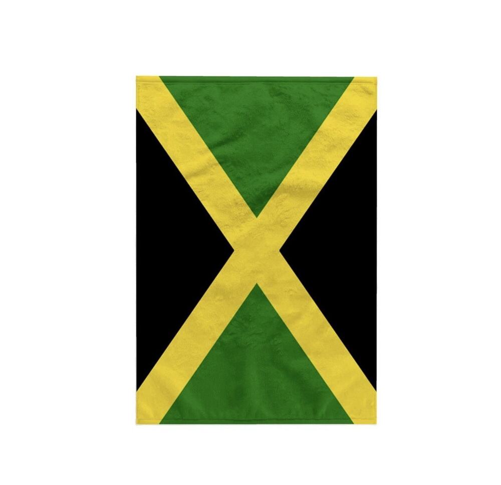 3D Rose TWL_4358_1 Jamaican Flag Towel, 15 x 22